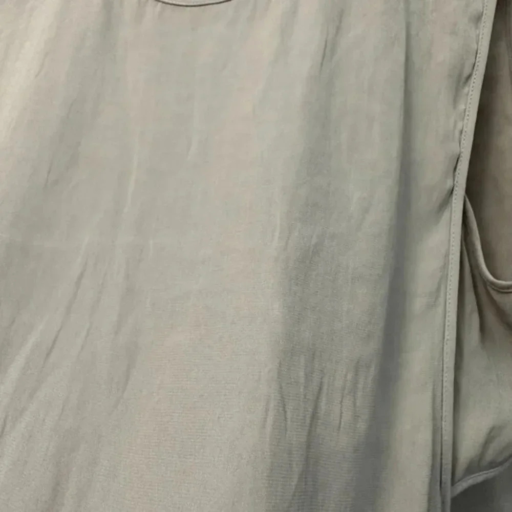 Oak + Fort Sleeveless Long Tank Top Grey Women's Medium - Picture 9 of 10